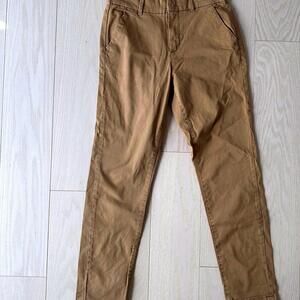 Piazza Italia Women's Tan Chinos 100% Cotton - Made in Italy Size 40 (Small)